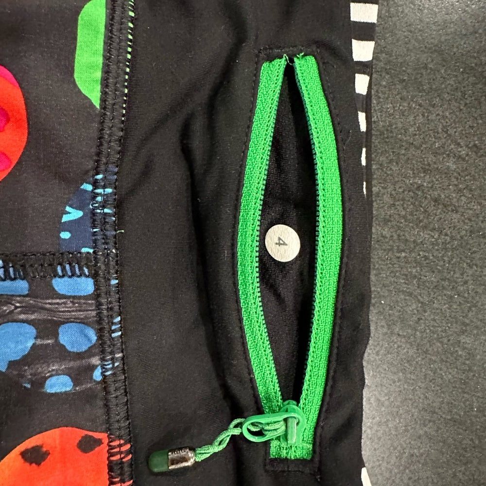 (2283) Lululemon Speed Short 2015 Seawheeze - Circle Pills