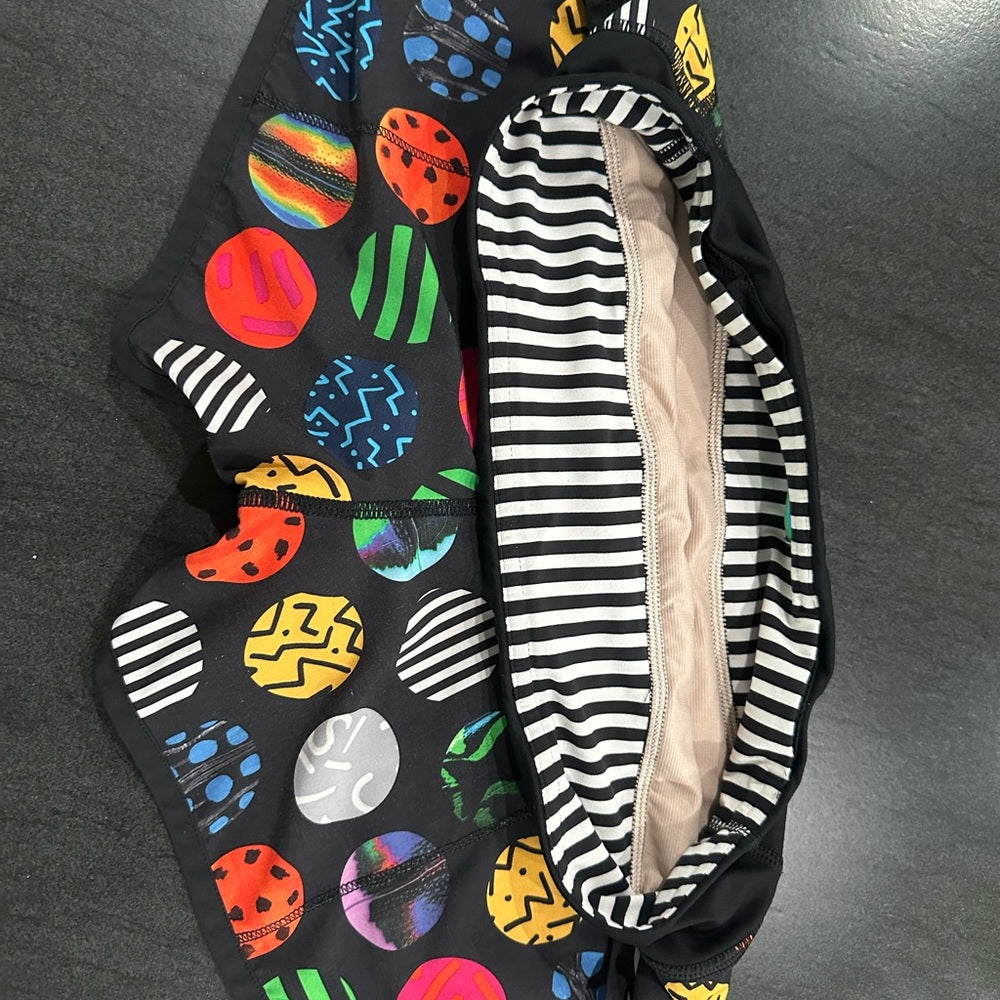 (2283) Lululemon Speed Short 2015 Seawheeze - Circle Pills