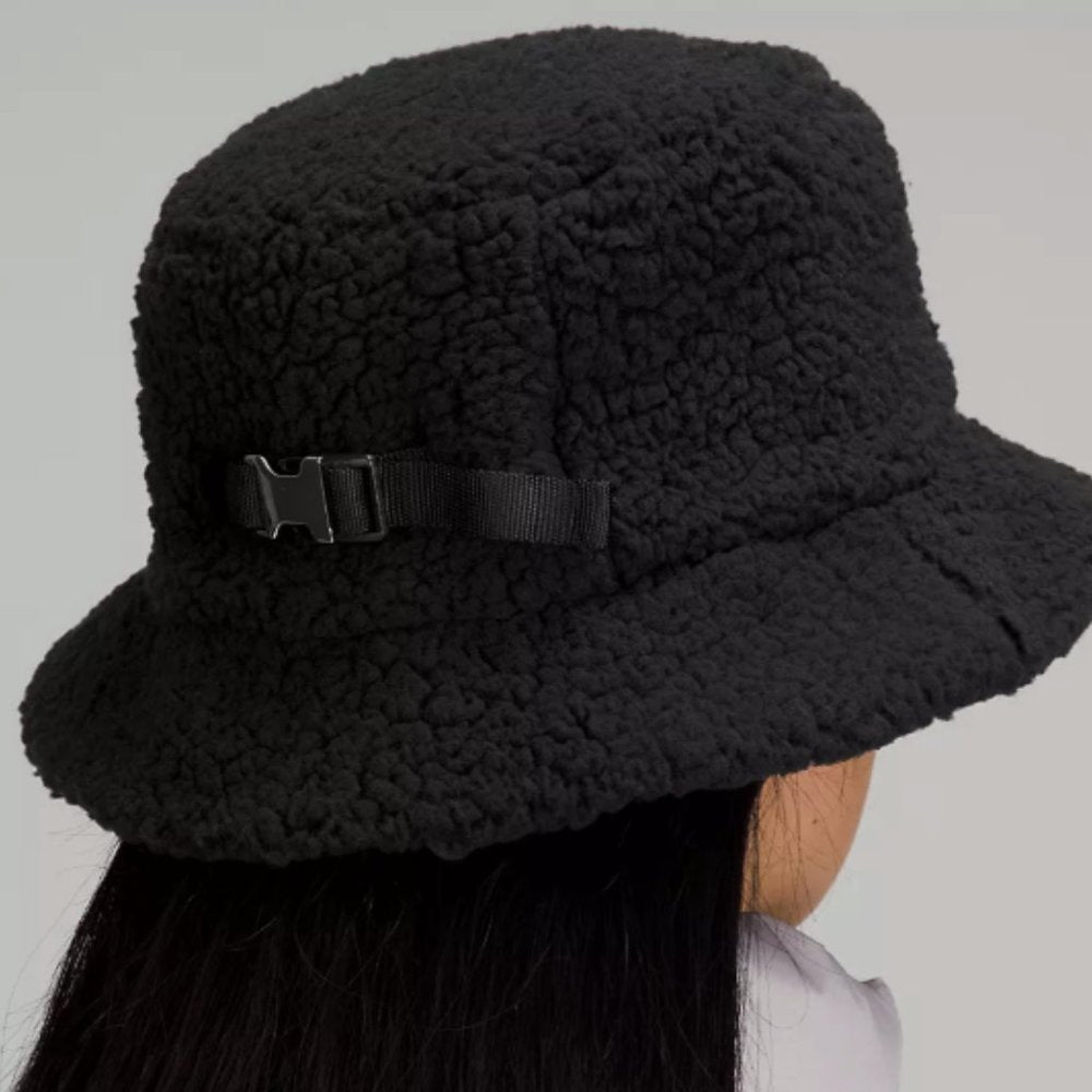 NWT Lululemon Textured Fleece Bucket Hat – Soft Warm Winter Unisex