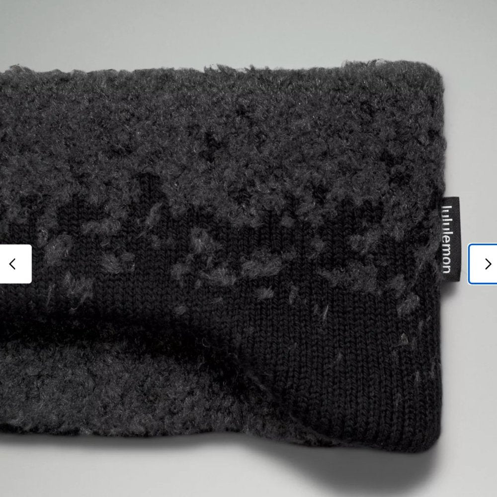 (XXXX) LULULEMON Women's Ombre Knit Textured Ear Warmer