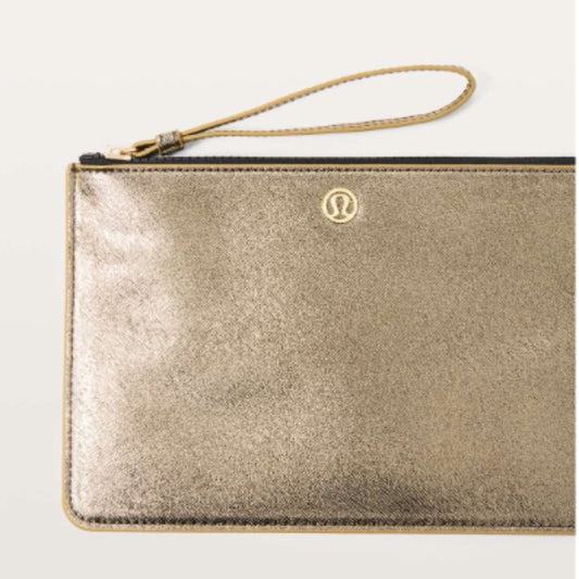 (2370) LULULEMON GOODY BAG in GOLD**SOLD OUT