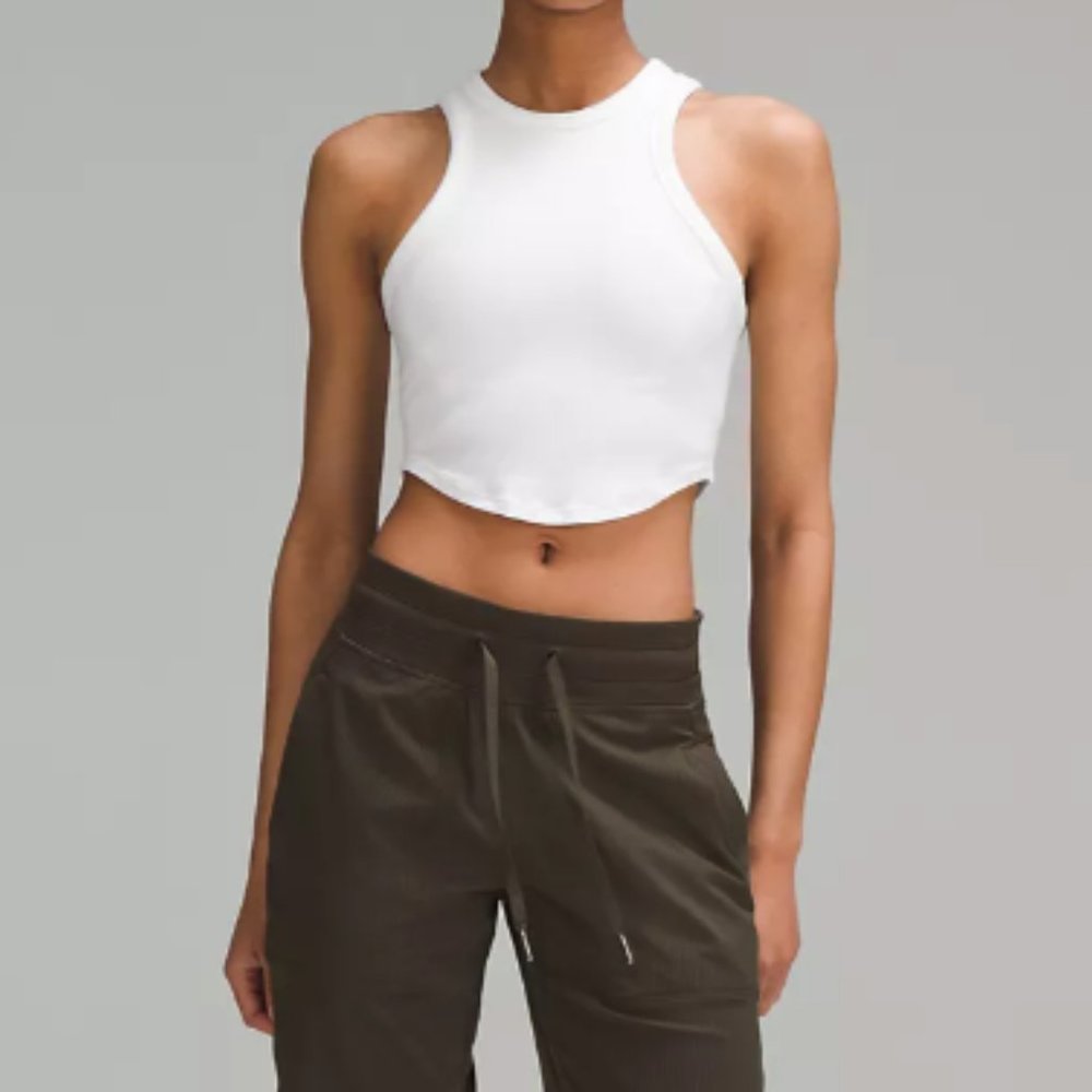 (1987) NWT LululemonHold Tight Cropped Tank Top Sz 10