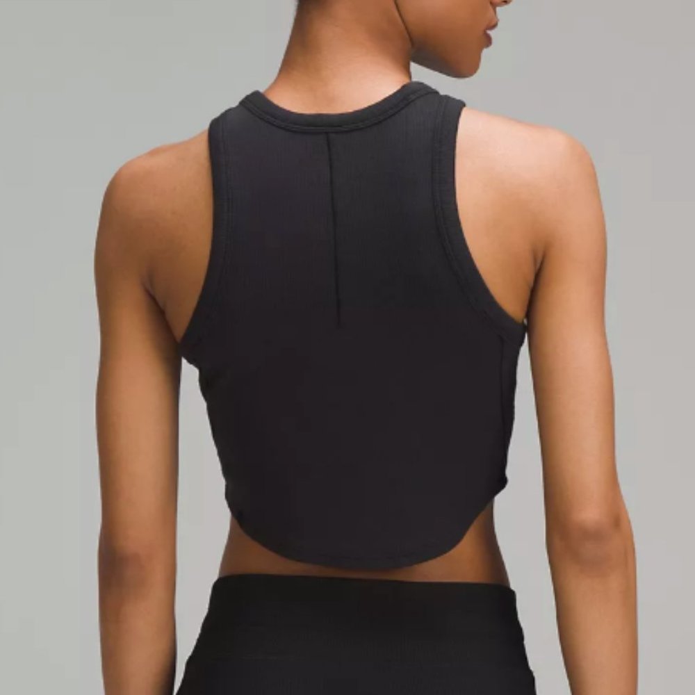 (1989/90/91)) NWT Lululemon Hold Tight Cropped Tank Top Sz 6/8/16