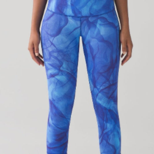 (2418) Lululemon Wunder Under Crop (Hi-Rise) (21") Sz 2 * LOVED