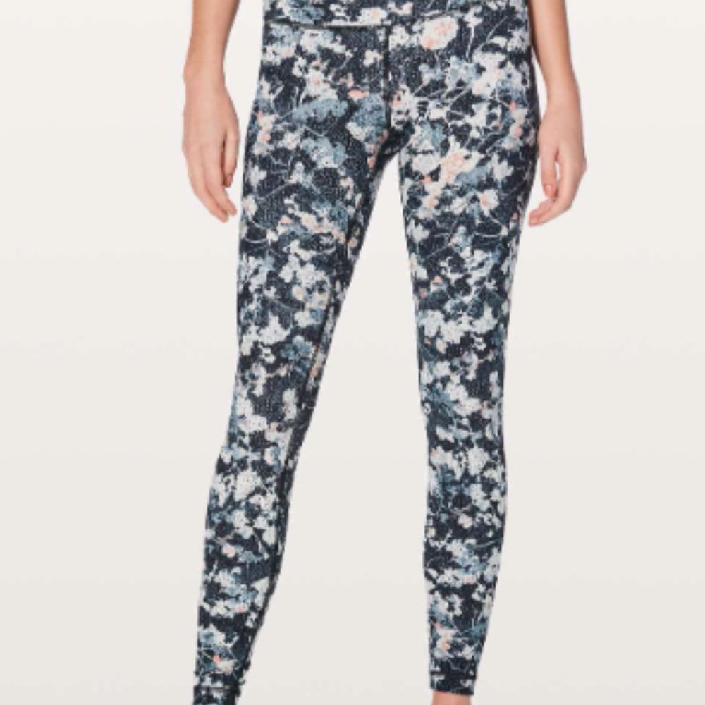 (2419) Lululemon Wunder Under Hi-Rise Tight 28" Sz 2 * LOVED