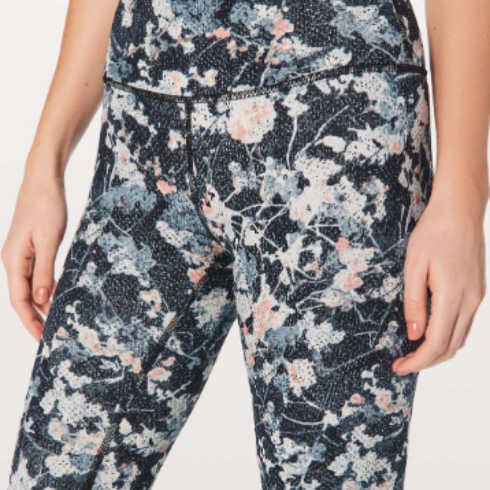 (2419) Lululemon Wunder Under Hi-Rise Tight 28" Sz 2 * LOVED