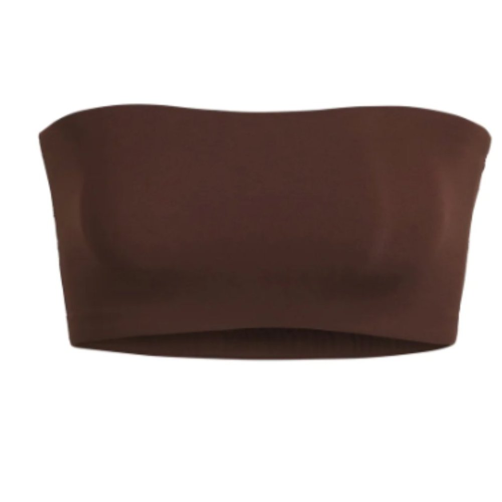 (MANY) SKIMS NWT FITS EVERYBODY  BANDEAU ** COCOA Sz L