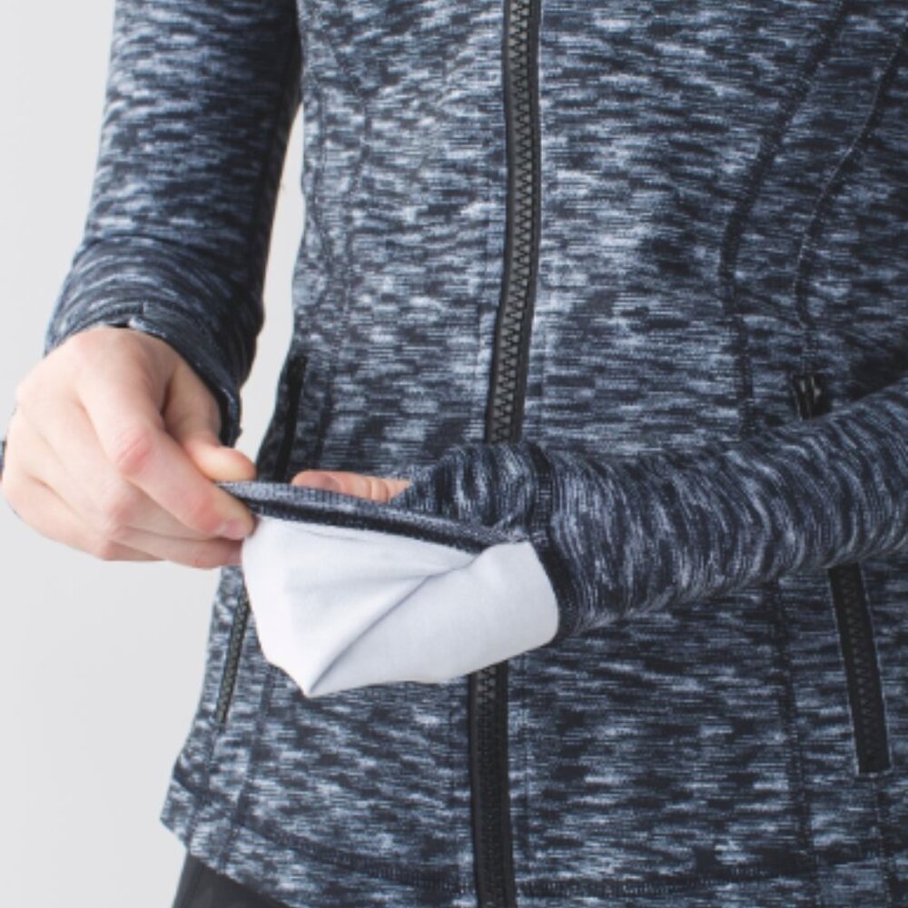 (2472) LULULEMON DEFINE JACKET *Dramatic Static **Sz 6