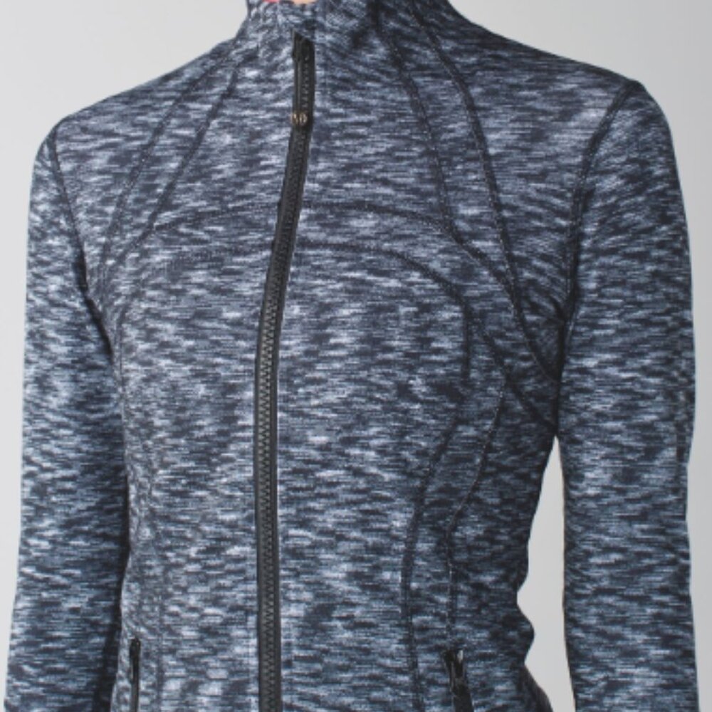 (2472) LULULEMON DEFINE JACKET *Dramatic Static **Sz 6