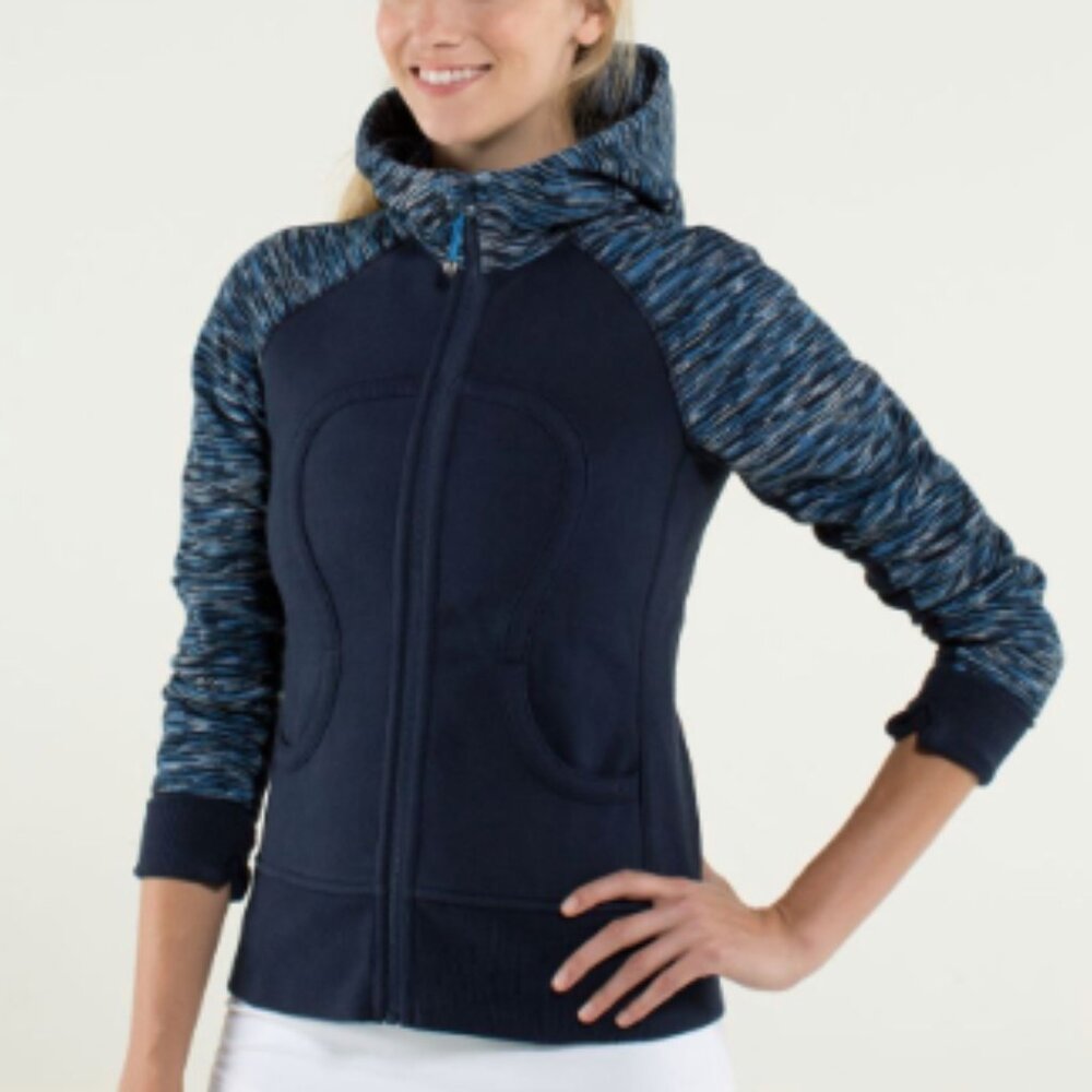 (2486) LULULEMON Scuba Hoodie *Stretch (Lined Hood) P2P=16" **LOVED