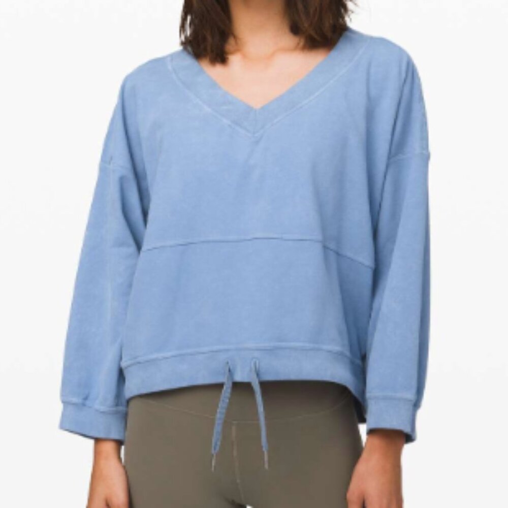 (2495) LULULEMON Dare the Day Pullover P2P=23" Oversized *LOVED