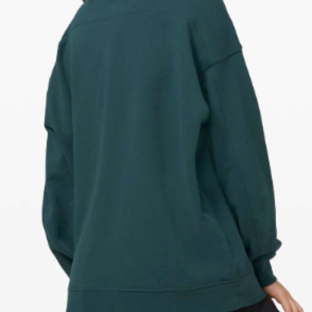 (2499) LULULEMON Perfectly Oversized Crew SWEATSHIRT P2P=27" in SUBMARINE
