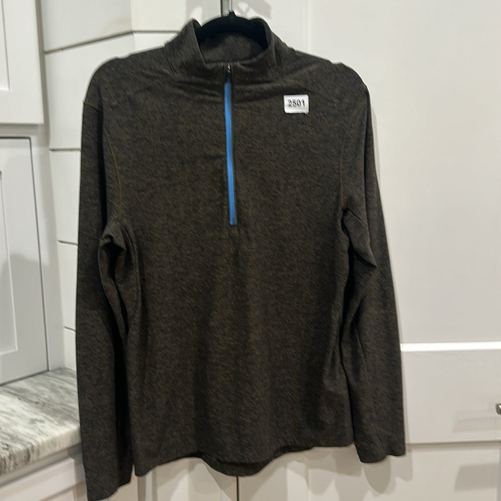 (2501) LULULEMON MENS Surge Warm 1/2 Zip Sz L