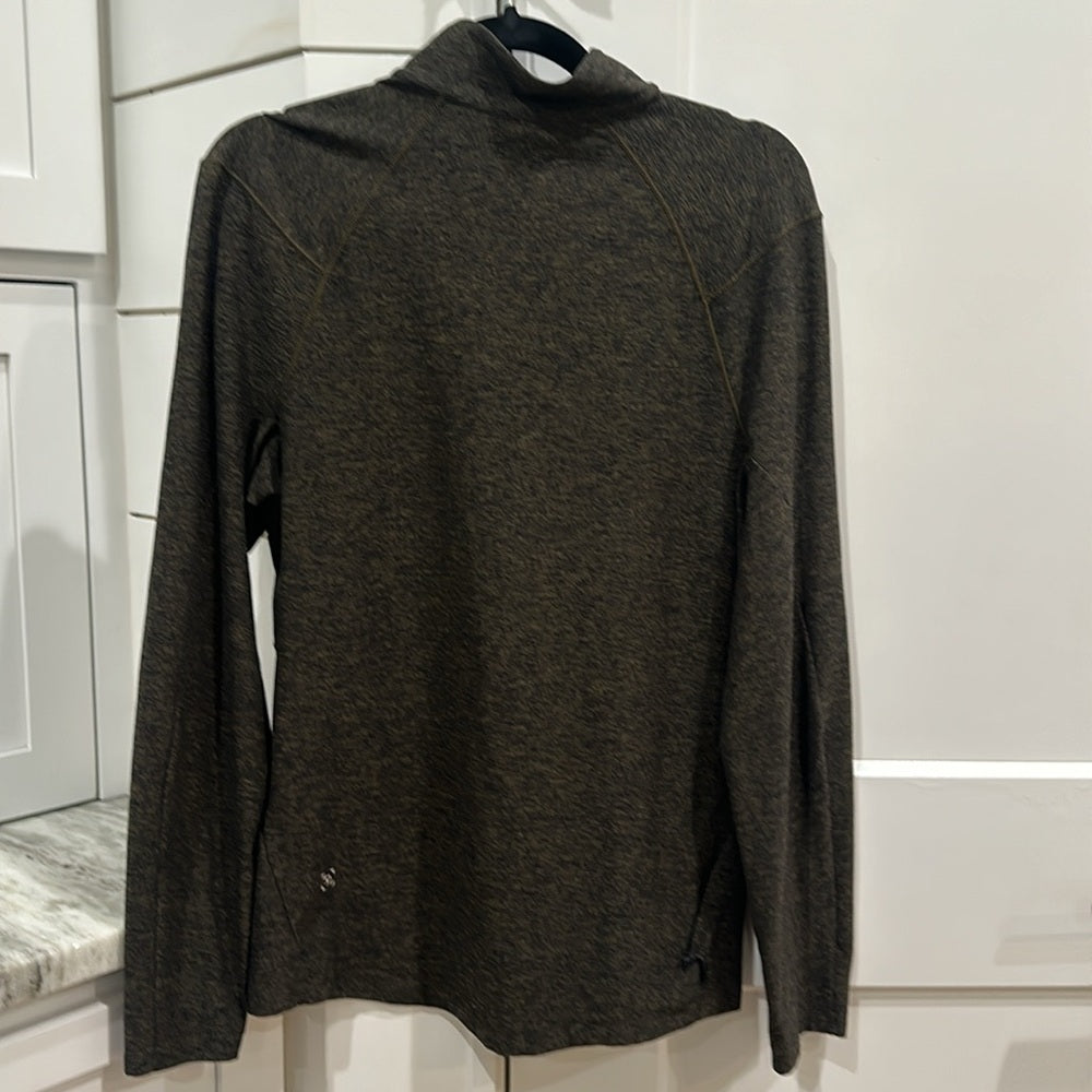 (2501) LULULEMON MENS Surge Warm 1/2 Zip Sz L