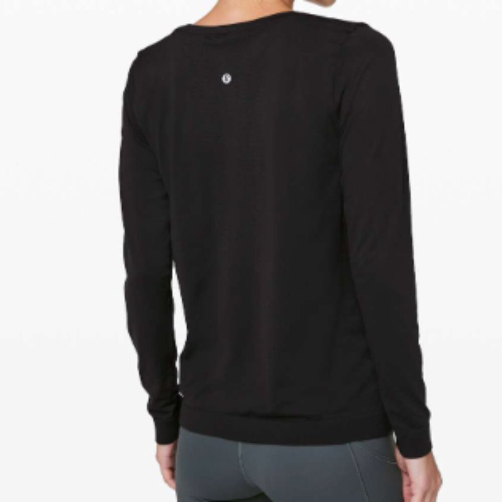 (6010)  🍋 LULULEMON RUN: Swiftly Tech Long Sleeve (Breeze) *Relaxed Fit Sz 4