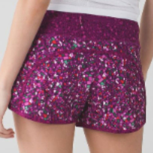 (6022) LULULEMON Run Times Short Sz 6