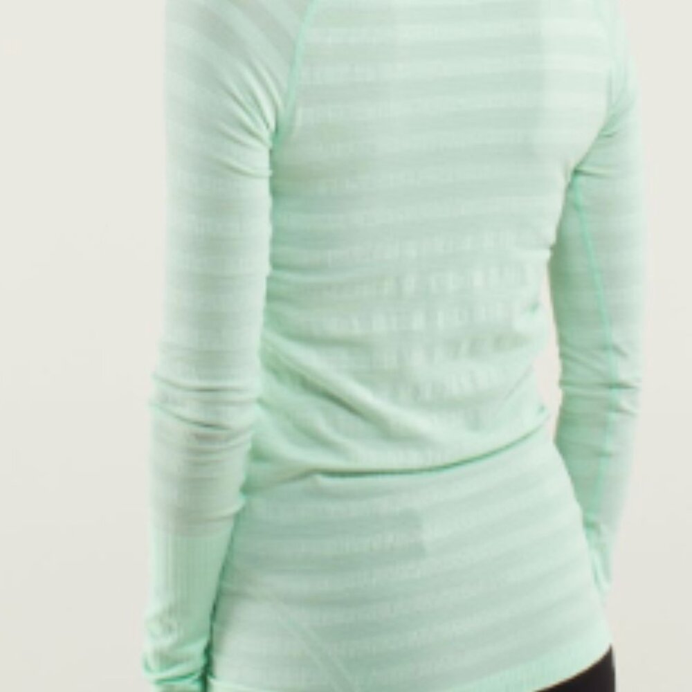 (2019)  🍋 LULULEMON RUN: Swiftly Tech Long Sleeve Crew Sz 6 *GUC