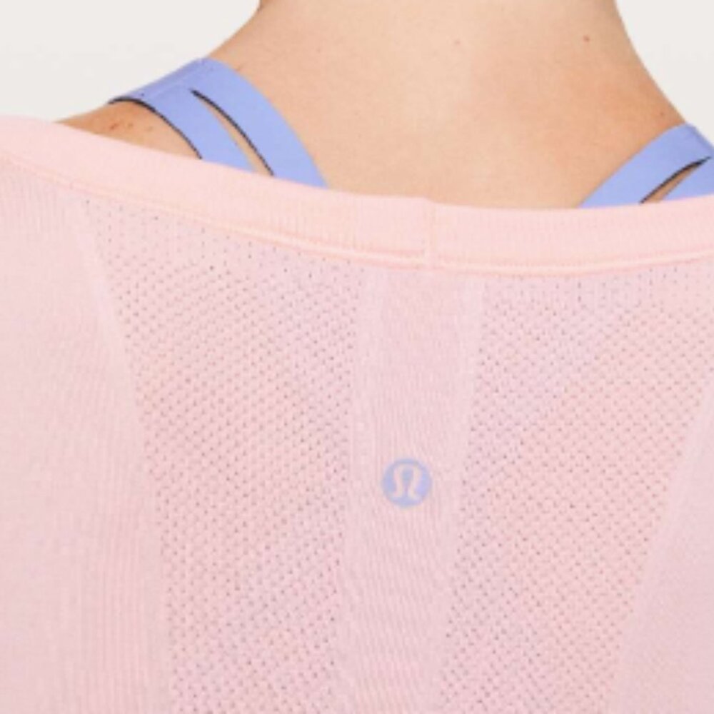 (6047)  🍋 LULULEMON RUN: Swiftly Tech BREEZE Long Sleeve Crew Sz 6 *EUC