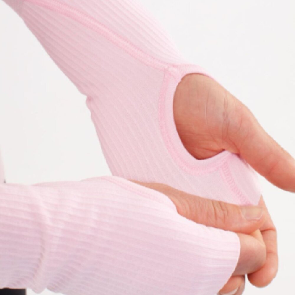 (2130)  🍋 LULULEMON RUN: Swiftly Tech BREEZE Long Sleeve Crew Sz 8 *EUC