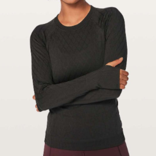 (6049)  🍋 LULULEMON Rest Less Pullover Sz 6 *EUC