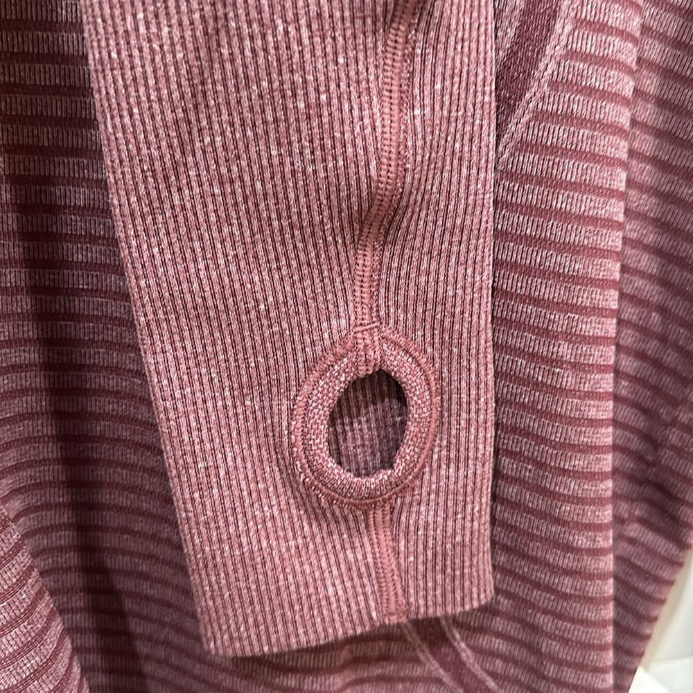 (6051)  🍋 LULULEMON RUN: Swiftly Tech Long Sleeve Crew Sz 8 *EUC