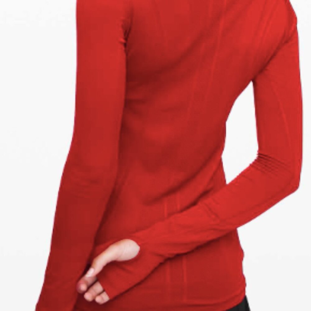 (2156)  🍋 LULULEMON RUN: Swiftly Tech Long Sleeve Crew Sz 6 *EUC