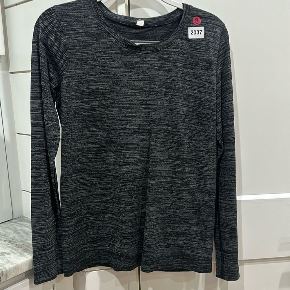 (2037)  🍋 LULULEMON SWIFTLY LONG SLEEVE CREW Sz 8 *EUC