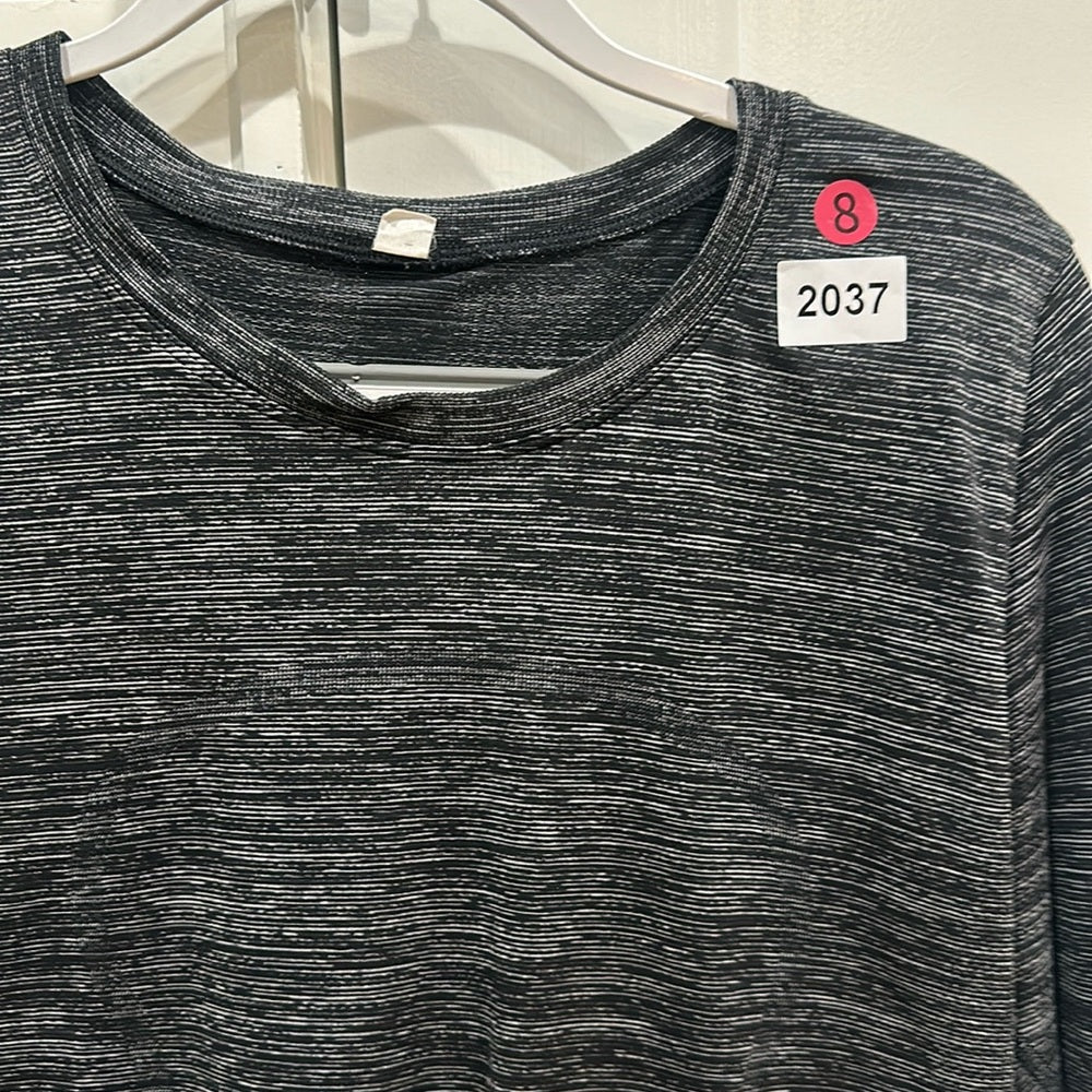 (2037)  🍋 LULULEMON SWIFTLY LONG SLEEVE CREW Sz 8 *EUC