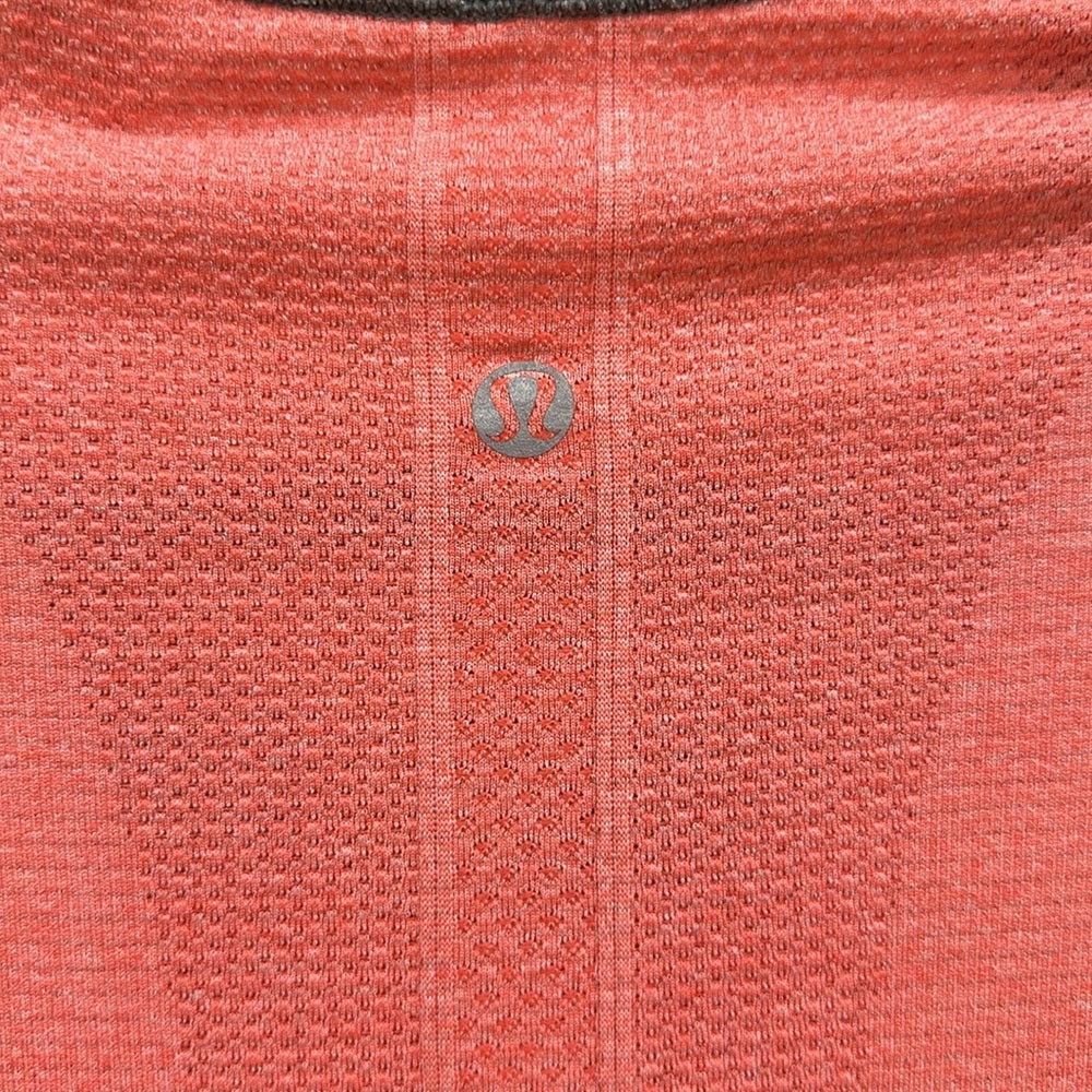 (6072)  🍋 LULULEMON RUN: Swiftly Tech Short Sleeve Crew Sz 10 **LOVED *RARE