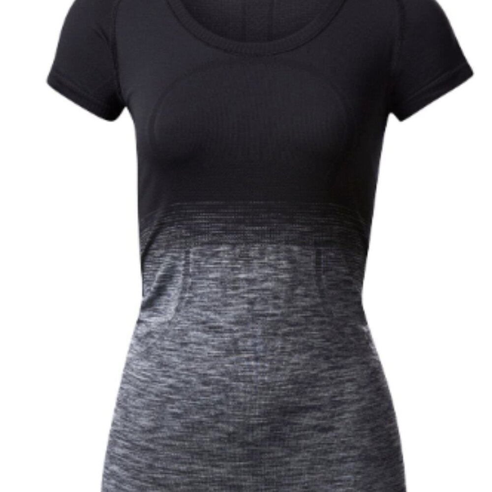 (6073)  🍋 LULULEMON Swiftly Tech Short Sleeve Scoop (Fan Gear) Sz 6 **LOVED