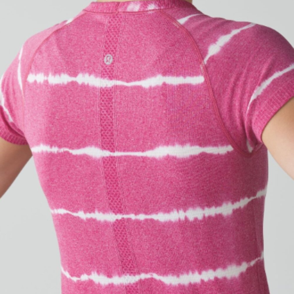 (6093) 🍋 LULULEMON RUN: Swiftly Tech Long Sleeve Crew Sz 6 *VGUC