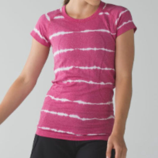 (6093) 🍋 LULULEMON RUN: Swiftly Tech Long Sleeve Crew Sz 6 *VGUC