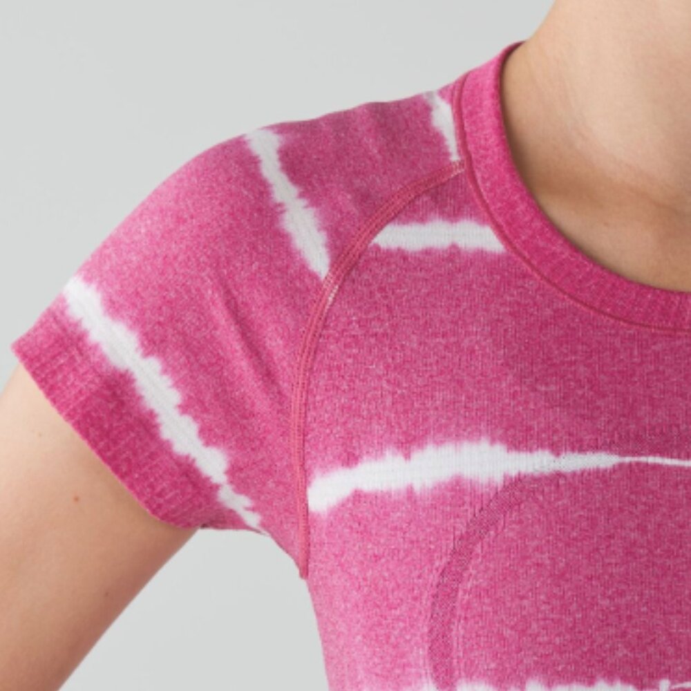 (6093) 🍋 LULULEMON RUN: Swiftly Tech Long Sleeve Crew Sz 6 *VGUC