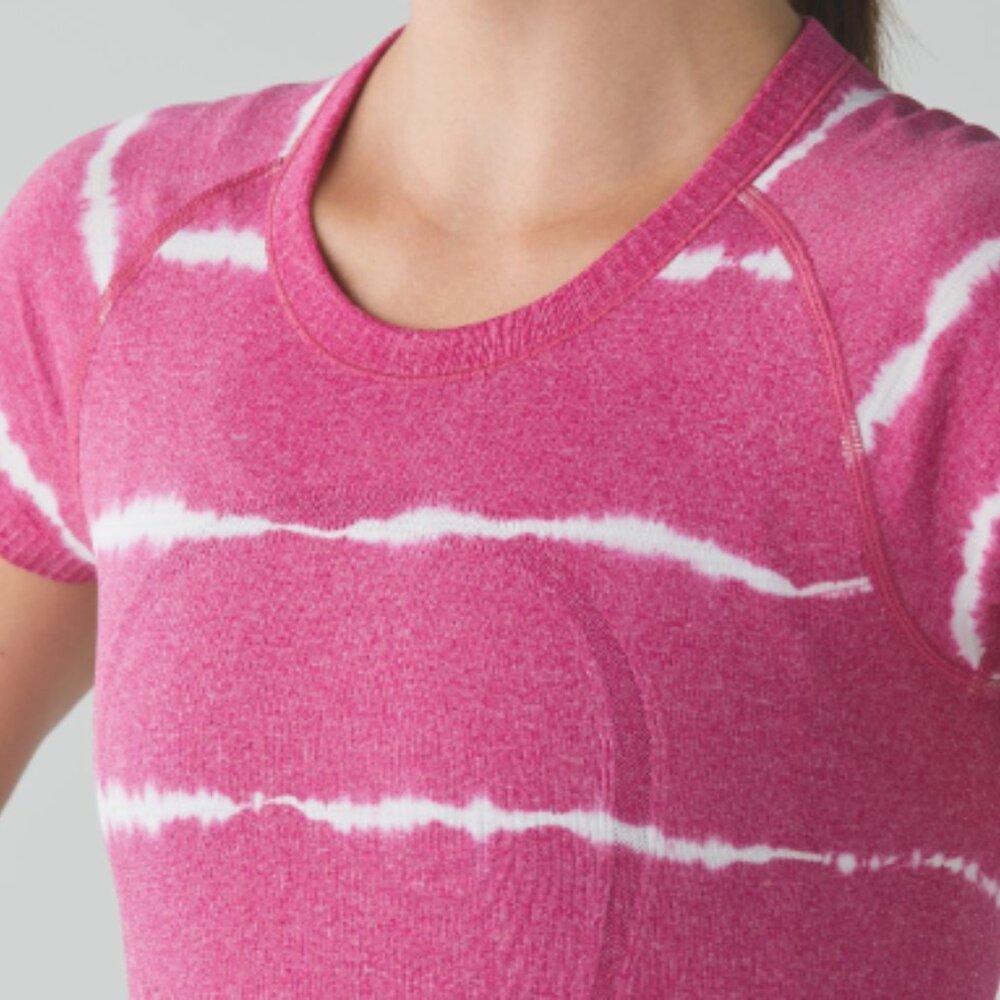 (6093) 🍋 LULULEMON RUN: Swiftly Tech Long Sleeve Crew Sz 6 *VGUC