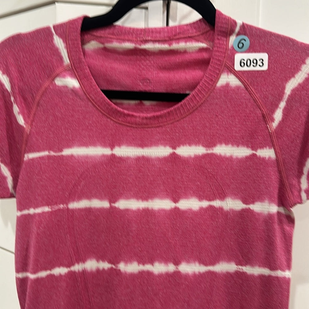 (6093) 🍋 LULULEMON RUN: Swiftly Tech Long Sleeve Crew Sz 6 *VGUC