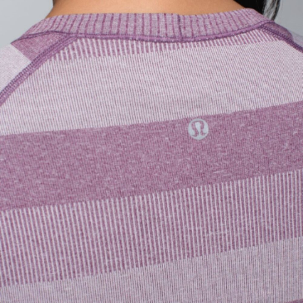 (6094) 🍋 LULULEMON RUN: Swiftly Tech Long Sleeve Crew Sz 8 *GUC