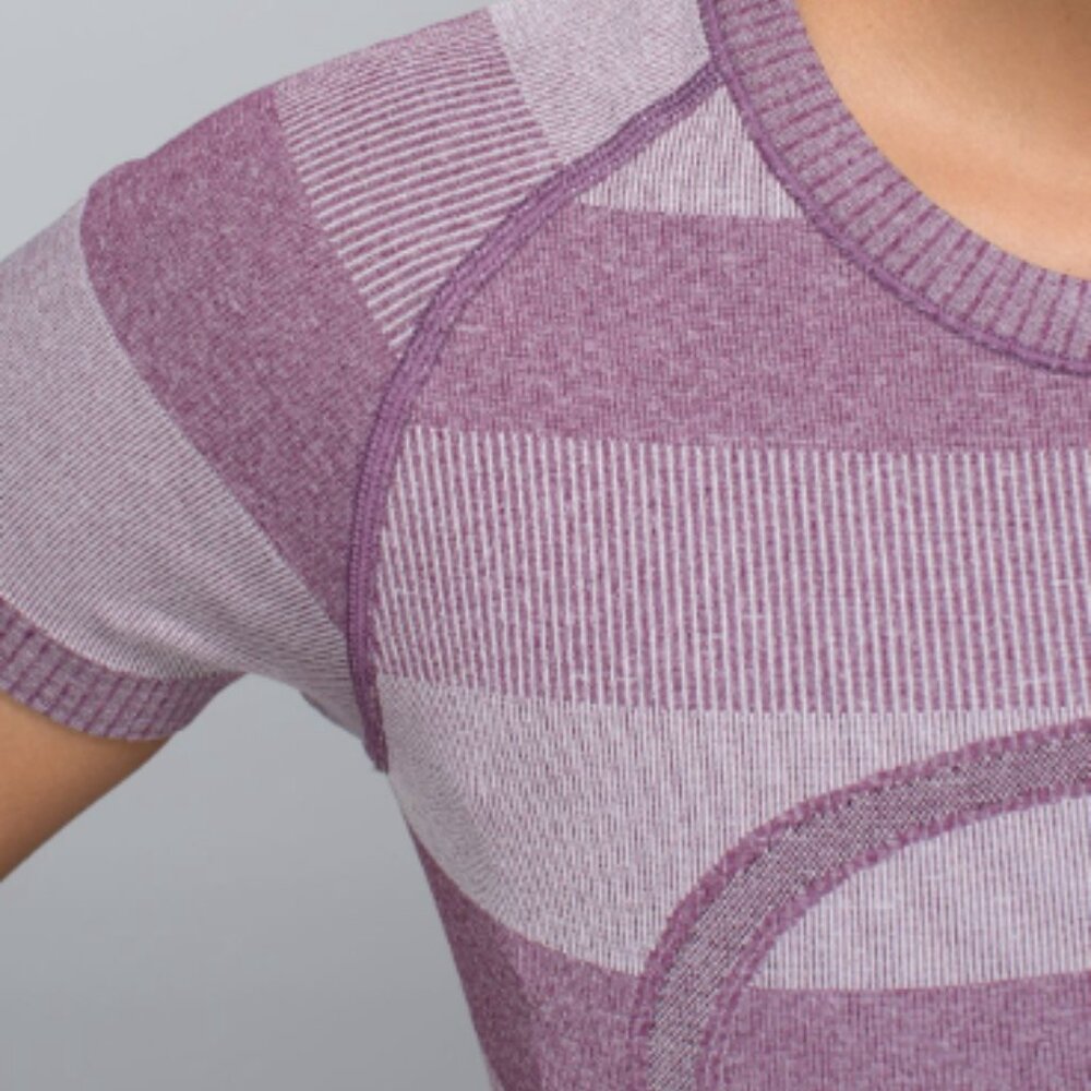 (6094) 🍋 LULULEMON RUN: Swiftly Tech Long Sleeve Crew Sz 8 *GUC