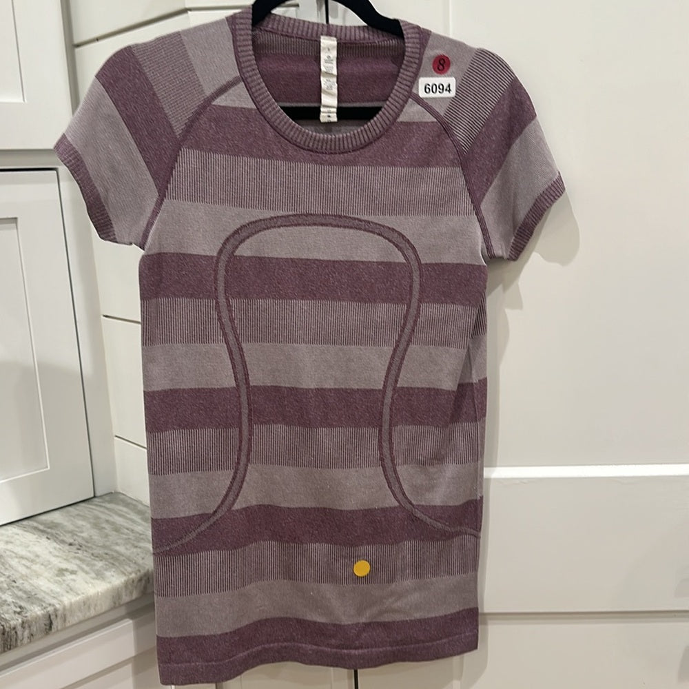 (6094) 🍋 LULULEMON RUN: Swiftly Tech Long Sleeve Crew Sz 8 *GUC