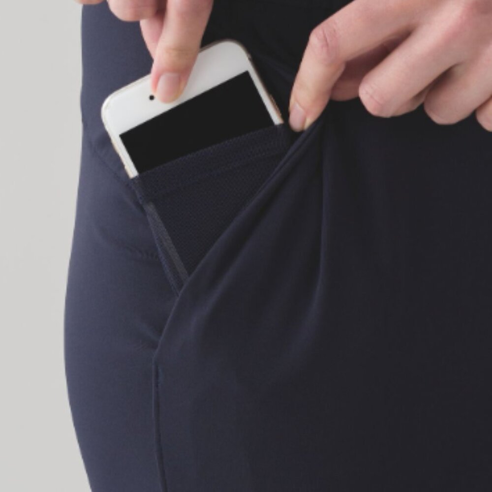 (6101) 🍋 LULULEMON On the Fly Jogger Pant *28" Sz 4 MIDNIGHT NAVY