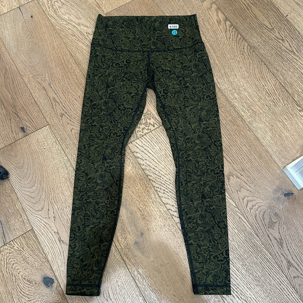 (6105) Lululemon Wunder Under Hi-Rise Tight Sz 12 * LOVED *EUC