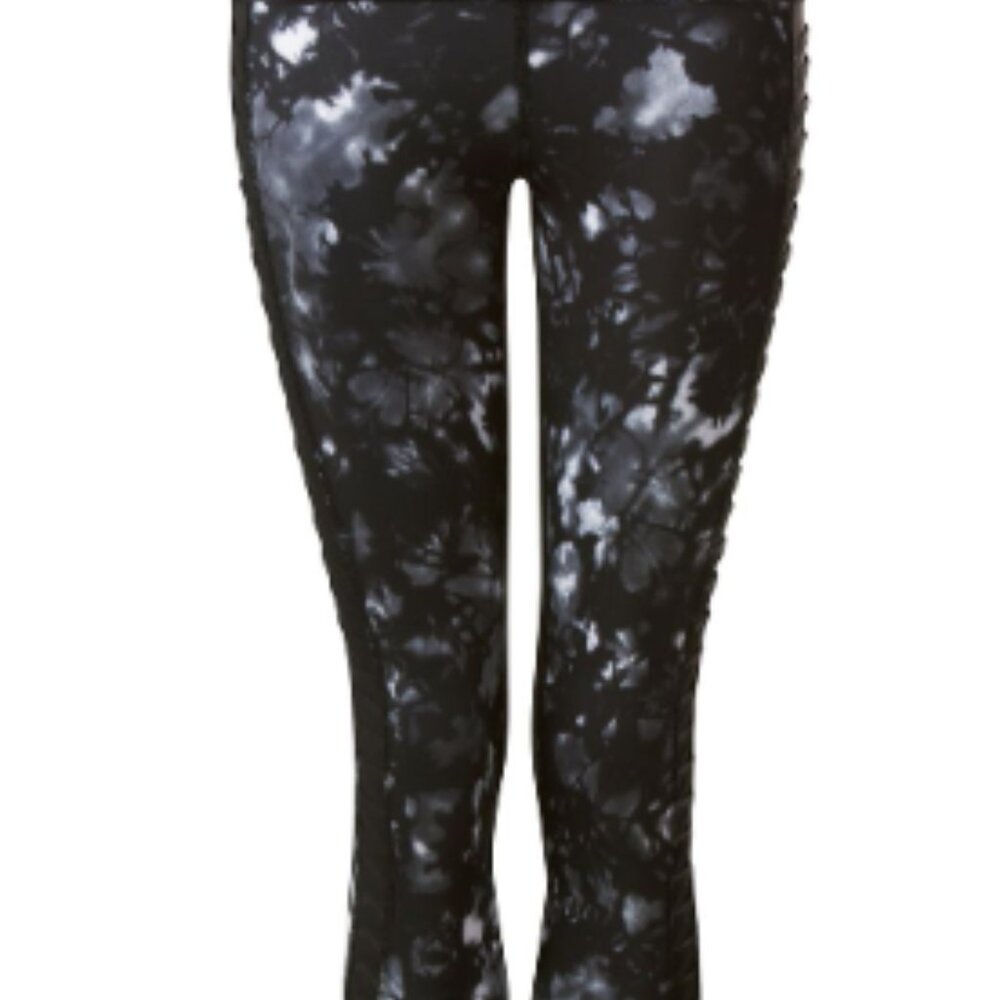 (6107)  LULULEMON Sunshine Salutation Crop (Full-On Luxtreme) Sz 10