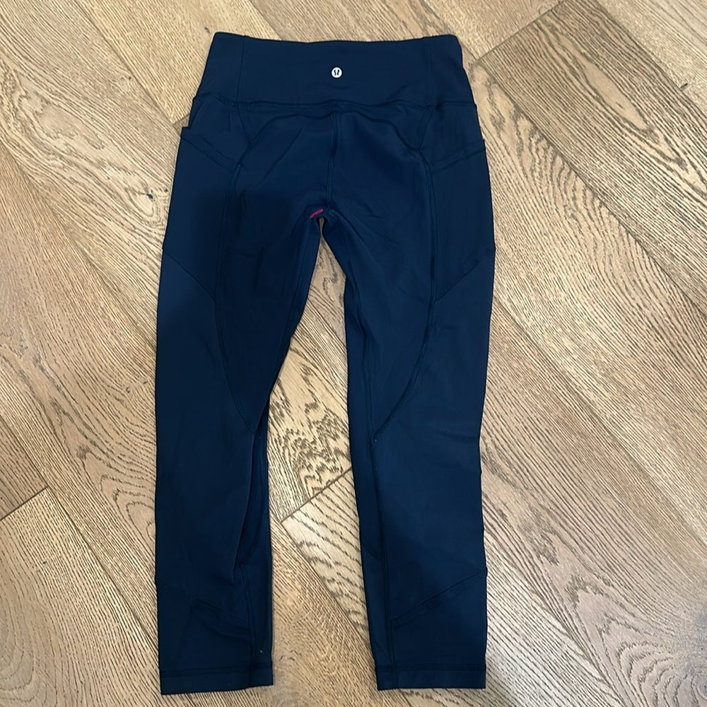 (6108)  LULULEMON All The Right Places Crop II *23" Sz 8 **LOVED *FLAW