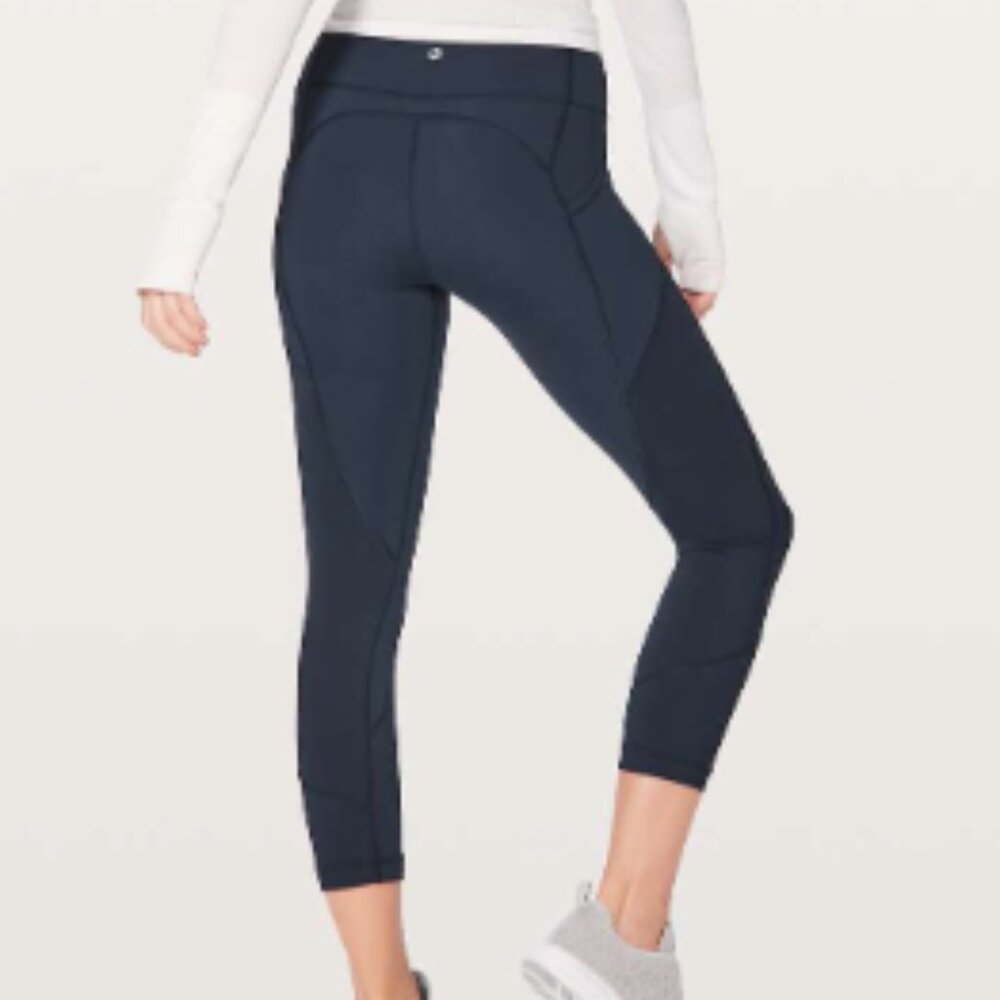 (6108)  LULULEMON All The Right Places Crop II *23" Sz 8 **LOVED *FLAW