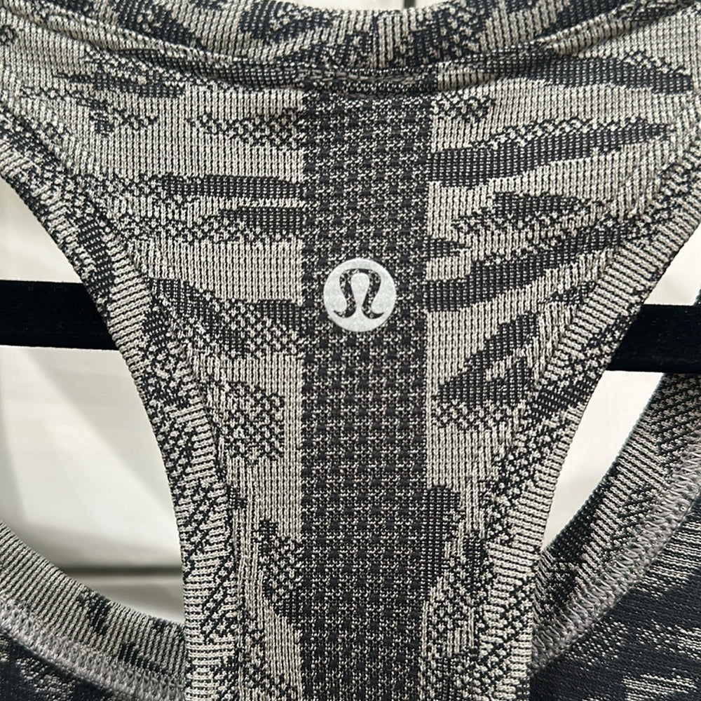 (6113)  🍋 LULULEMON RUN: Racerback Tank Top 2.0 *Race Length Sz 6 *EUC