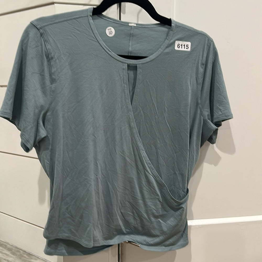 (6115) LULULEMON Round Trip Short Sleeve Sz 10 *LOVED