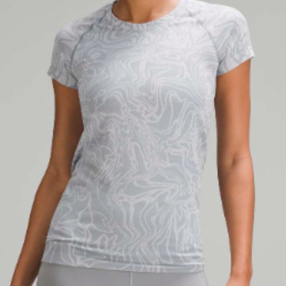 (6116)  🍋 LULULEMON RUN: Swiftly Tech Short-Sleeve Shirt 2.0 Sz 12 **LOVED **EU