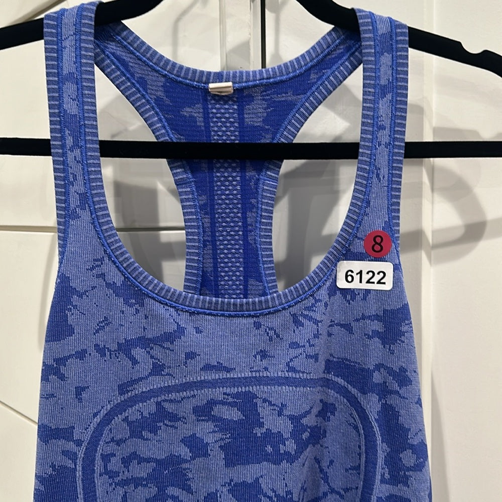 (6122)  🍋 LULULEMON RUN: Swiftly Tech Racerback Sz 8 ** LOVED *RARE