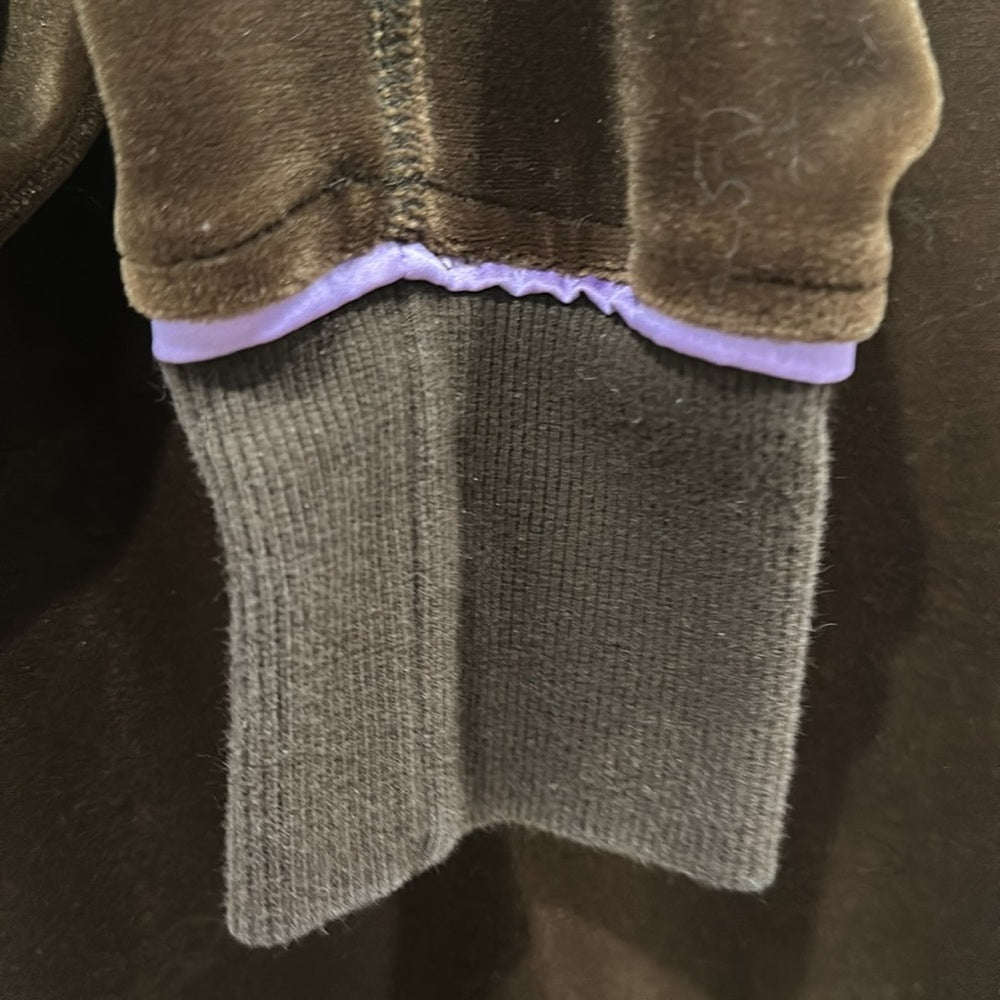 (6123) Lululemon VELOUR TRACK Jacket Sz 8/10 **LOVED **RARE