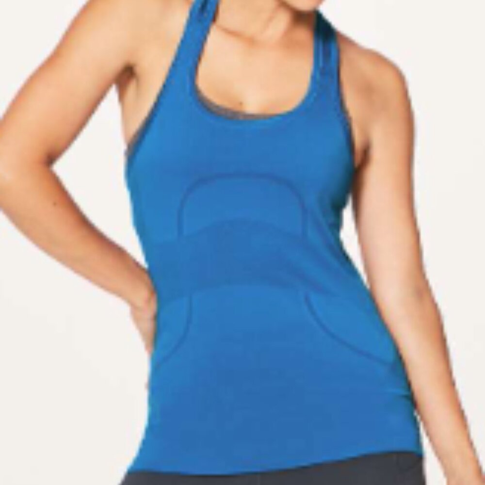 (6124)  🍋 LULULEMON RUN: Swiftly Tech Racerback Sz 4 ** LOVED