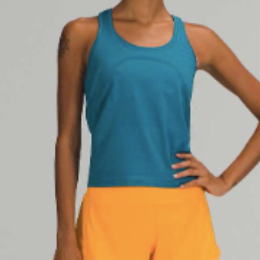 (6125)  🍋 LULULEMON RUN: Swiftly Tech Racerback RACE Sz 8 ** LOVED